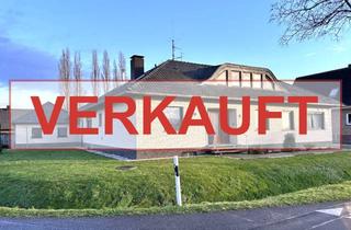 Haus kaufen in Kuhstraße 29, 47559 Kranenburg, Großer Winkelbungalow mit viel Platz und mehreren Nutzungsmöglichkeiten in Kranenburg-Schottheide!