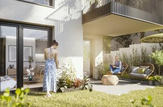 Wohnung kaufen in Kirchgasse 19, 61449 Steinbach, KfW 40-Neubauprojekt: GREEN8 - 2-Zimmerwohnung mit Terrasse und großem angelegten Gartenanteil
