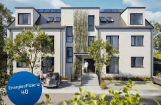 Wohnung kaufen in Kirchgasse 19, 61449 Steinbach, KfW 40-Neubauprojekt: GREEN8 - 3-Zimmerwohnung mit Terrasse und großem Garten