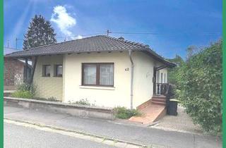 Haus kaufen in Gartenstraße 42, 66578 Schiffweiler, ruhige Wohnlage - Bungalow in Schiffweiler-Landsweiler, sofort frei neuer Verkaufspreis!