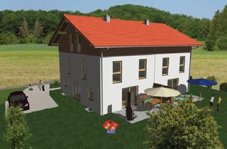 Doppelhaushälfte kaufen in Flossinger Strasse 11a, 84559 Kraiburg, NEUBAU! Hochwertige Doppelhaushälften in Holzbauweise entstehen in Kraiburg am Inn!