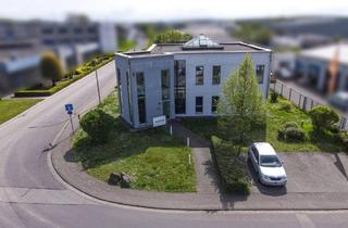 Gewerbeimmobilie kaufen in Werner-Von-Siemens-Straße 15, 66793 Saarwellingen, Industriegebiet John: Repräsentatives Bürogebäude 311m², Wärmepumpe, energieeffizient, Autobahnnähe