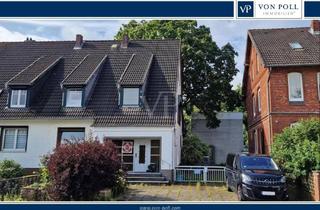 Doppelhaushälfte kaufen in Schmiedestraße 14, 30880 Laatzen, Ensemble aus Doppelhaushälfte und separatem Bürogebäude mit Lagerraum in Rethen zu verkaufen!