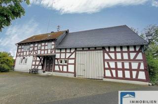 Haus kaufen in Eckengasse, 56414 Wallmerod, !!!Reduzierter Kaufpreis!!! Historisches Fachwerkhaus mit Scheune in Wallmerod!