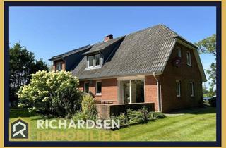 Einfamilienhaus kaufen in Kathal, 25899 Klixbüll, Geräumiges Einfamilienhaus auf einem idyllischen Grundstück in Ortsrandlage mit Weitblick