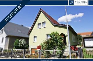 Einfamilienhaus kaufen in Thomas-Müntzer-Siedlung 34, 99510 Ilmtal-Weinstraße, Gepflegtes Siedlungshaus in Oßmannstedt