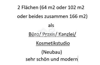 Büro zu mieten in Im Farchet 1A, 83646 Bad Tölz, 2 Flächen (64 m2 oder 102 m2 oder beides zusammen) als Büro/Praxis/Kanzlei/Kosmetikstudio (Neubau)