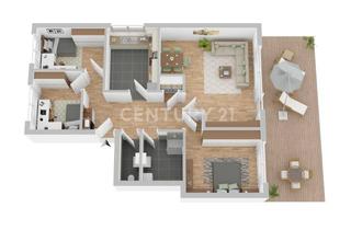 Wohnung kaufen in Bachstr., 49811 Lingen, +KÄUFER GEFUNDEN+ Ebenerdige 120m² ETW mit großem Garten und Garage!