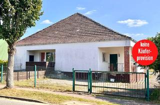 Haus kaufen in Lindenstraße 7c, 17322 Boock, HORN IMMOBILIEN ++ Haus mit viel Platz und Gewerbeeinheit