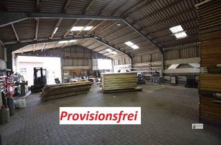 Gewerbeimmobilie kaufen in Auf Der Schweineinsel 11, 27245 Barenburg, Große Halle auf dem Lande + 375 m² Produktion/ Lagerfläche + 3 gr. Tore + Starkstrom + Stellflächen