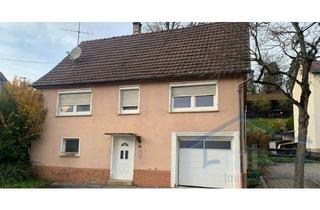 Einfamilienhaus kaufen in 73061 Ebersbach, Renovierungsbedürftiges Einfamilienhaus in Ebersbach an der Fils