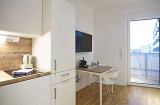 Immobilie mieten in Willy-Brandt-Allee 14, 81829 Riem, Attraktives, komplett möbliertes Studio-Apartment ab 01.06.2025