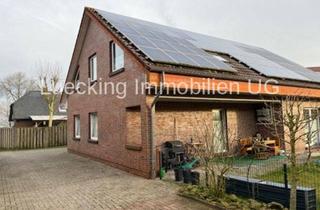 Immobilie kaufen in 26683 Saterland, Wohngebäude mit 2 Wohneinheiten und PV-Anlage