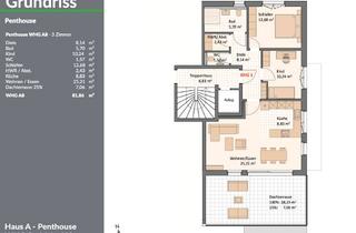 Penthouse kaufen in Im Brink 55-57, 38179 Schwülper, RESERVIERT! Penthouse-ETW mit 28 m² Dachterrasse, Stellplatz, Süd-Ost Ausr.