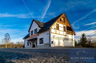 Haus kaufen in 09488 Thermalbad Wiesenbad, Charmantes Wohn-und Geschäftshaus in Thermalbad Wiesenbad: Wohnen und Arbeiten in perfekter Harmonie