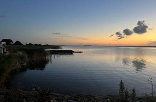 Haus kaufen in Am Breezer Boden 15a, 18569 Neuenkirchen, Bodenblick,Sauna,Kamin,Reetdach,Hafen,gute Fewo Vermietung möglich u Eigennutzung möglich.