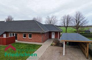 Doppelhaushälfte kaufen in 25920 Risum-Lindholm, Doppelhaushälfte mit Wohnkomfort auf einer Ebene