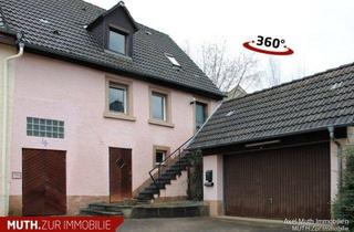 Doppelhaushälfte kaufen in Am Dorfgraben, 74930 Ittlingen, Günstige Doppelhaushälfte + Doppelgarage + verwildertem Garten. Ideal für Renovierer und Sanierer.