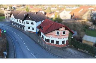Mehrfamilienhaus kaufen in 63599 Biebergemünd, Attraktives Investitionsobjekt: Zweifamilienhaus mit Gewerbeeinheit und zweitem Wohnhaus