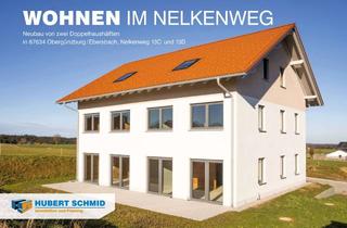 Doppelhaushälfte kaufen in Nelkenweg 13c, 87634 Obergünzburg, Wohnen im Nelkenweg - Neubau schlüsselfertige Doppelhaushälfte in 87634 Obergünzburg-Ebersbach