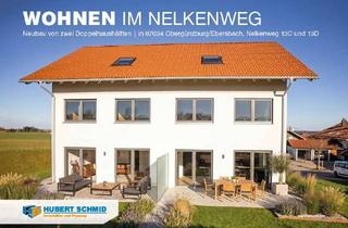 Doppelhaushälfte kaufen in Nelkenweg 13c, 87634 Obergünzburg, Wohnen im Nelkenweg - Neubau schlüsselfertige Doppelhaushälfte in 87634 Obergünzburg-Ebersbach