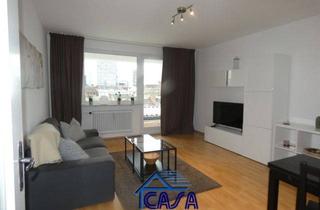 Penthouse mieten in Skylineblick, 60323 Frankfurt, PENTHOUSE im WESTEND: 2 möblierte Zimmer mit Balkon und Skyline Blick