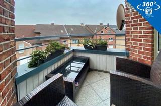 Wohnung kaufen in 46397 Bocholt, Klein aber fein! Vermietete Dachgeschosswohnung mit schöner Loggia