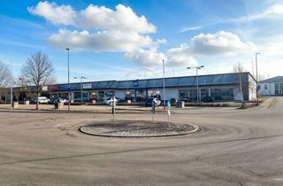 Gewerbeimmobilie mieten in Messerschmittstraße 8A, 89343 Jettingen-Scheppach, ca. 473 m² im Fachmarktzentrum neben Takko, TEDi, OBI uvm. an der A8 in Scheppach