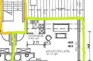 Wohnung mieten in Kaiserstr., 45699 Herten, Modernes 1,5 Zi. Apart. im 4.OG ca. 60 m²