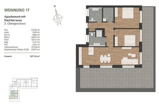 Wohnung kaufen in 26340 Zetel, Wohnen am Urwald - 17 moderne Eigentumswohnungen in Neuenburg - Wohnung 17