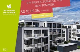 Wohnung kaufen in 89129 Langenau, 2,5-ZIMMER ETW MIT GARTENANTEIL - "WOHNEN IM PARK" IN LANGENAU - B01
