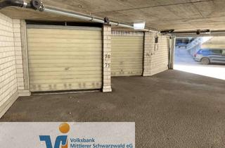 Garagen kaufen in 78098 Triberg, Doppelgarage in der sog. "Badinsel" in absolut zentraler Lage von Triberg !