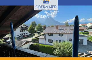 Wohnung kaufen in Waldeckstraße, 82467 Garmisch-Partenkirchen, GROßZÜGIGE DACHGESCHOSS-WOHNUNG IN GARMISCH-PARTENKIRCHEN - auch als Ferienwohnung + Anlage