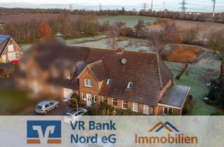 Doppelhaushälfte kaufen in Westerende, 25821 Sönnebüll, Doppelhaushälfte mit Potenzial- Großer Garten und Möglichkeit für zwei Einheiten