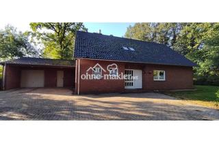 Einfamilienhaus kaufen in Ahlhorner Moor, 26197 Großenkneten, Idyllisch gelegenes EFH in Alleinlage auf ca. 8.000 m² Waldgrundstück