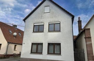 Einfamilienhaus kaufen in Hauptstraße 53, 76872 Erlenbach, Sanierungsbedürftiges Einfamilienhaus mit großer Scheune