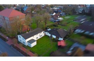 Mehrfamilienhaus kaufen in Wilhelmstraße 16, 25774 Lunden, Attraktives Immobilienensemble: Mehrfamilienhaus mit separatem Bungalow im Herzen von Lunden