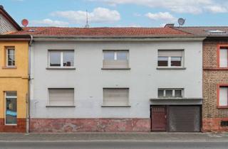 Haus kaufen in Friedensstraße, 63165 Mühlheim, Renovierungsbedürftiges MFH mit 3 Wohneinheiten, hiervon 2 bewohnt - zentrale Lage!