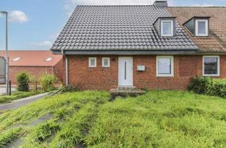 Doppelhaushälfte kaufen in Süderstraße 38, 25767 Albersdorf, Gestaltbare DHH mit Garten im Rohbau - Farbe, Fußboden, fertig!