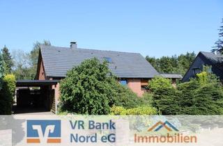 Haus kaufen in Treberg, 24983 Handewitt, Unkonventionelles Wohnhaus mit Einliegerwohnung für Handwerker und Visionäre