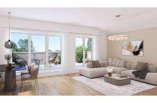 Penthouse kaufen in Stemwarder Straße 23, 22043 Jenfeld, Moderne Neubau-Penthousewohnung | Blick ins Grüne | 3 Zimmer | Dachterrasse | KFW40 QNG