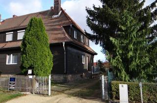 Doppelhaushälfte kaufen in Goethestraße, 02906 Niesky, Holzhausdoppelhaushälfte am Stadtrand von Niesky zu verkaufen