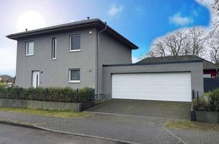Villa kaufen in 14641 Wustermark, Superpreis. Moderne Niedrigenergie Stadtvilla mit Doppelgarage in zentraler Lage von Elstal.