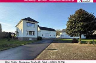 Einfamilienhaus kaufen in 65399 Kiedrich, **Privilegiertes landwirtschaftliches Grundstück** Freist. Einfamilienhaus mit 2 Scheunen und großem Garten