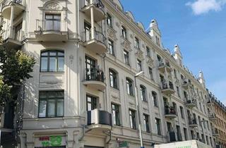 Wohnung kaufen in 60329 Bahnhofsviertel, 3 Zimmer Juwel mit Sonnenterrasse im Stilaltbau mitten in Frankfurt!