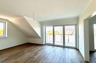 Wohnung mieten in Hohe Str. 18, 27798 Hude, Moderne 3-Zimmer-Neubau-Wohnung im Dachgeschoss mit Balkon in Hude, Energieeffizienz KfW55