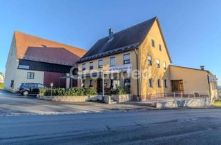 Gewerbeimmobilie kaufen in 91327 Gößweinstein, Traditionsreicher Gasthof mit großem Veranstaltungssaal, Scheune und Betreiberwohnung