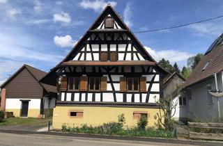 Haus kaufen in 79279 Vörstetten, „Preis reduziert“ Charmantes, denkm.-gesch. Häuschen mit Bauland nach § 34