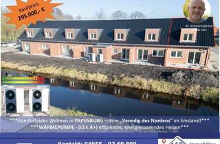 Reihenhaus kaufen in 26871 Papenburg, ***ACHTUNG: KP NEU KALKULIERT*** ***Modernes Reiheneckhaus in zentraler Lage von Papenburg***