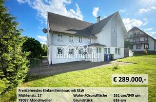 Einfamilienhaus kaufen in 78087 Mönchweiler, Einfamilienhaus mit ELW - Ehemaliges Bauernhaus